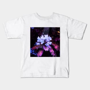 Beautiful Glowing Flower Kids T-Shirt